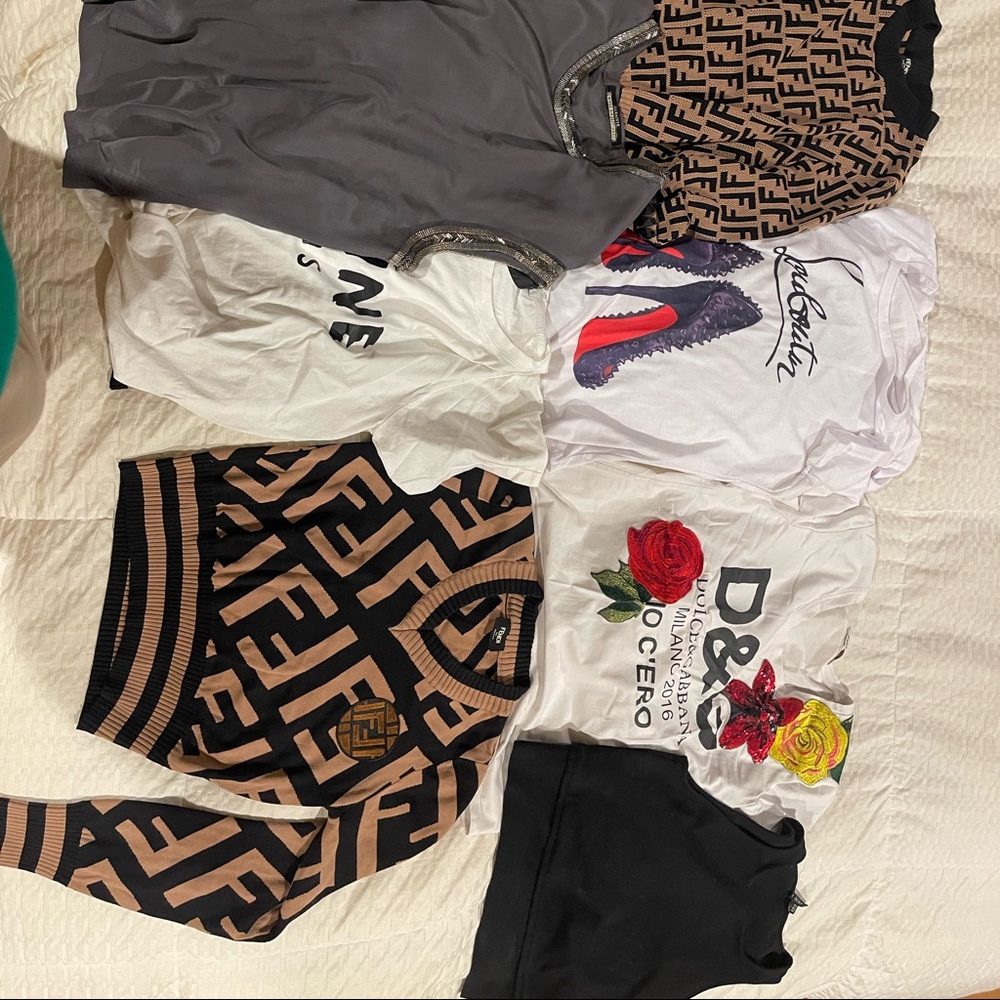 These tops are all replicas looks and feels exactly like original. New